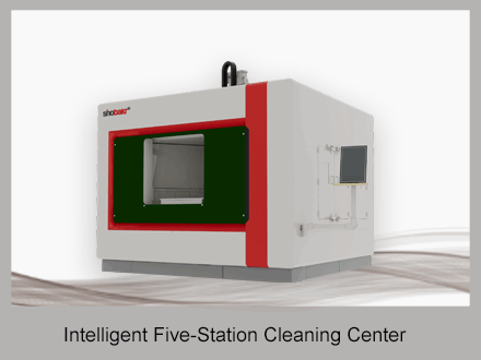 Intelligent five-station cleaning center