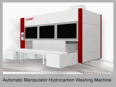 Automatic Manipulator Hydrocarbon Washing Machine