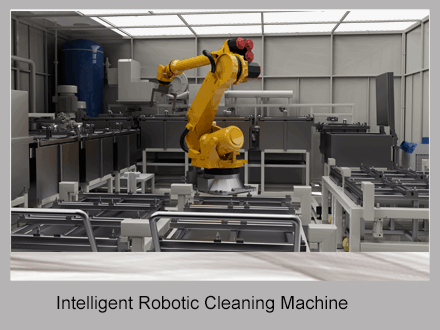 Intelligent Robotic Cleaning Machine
