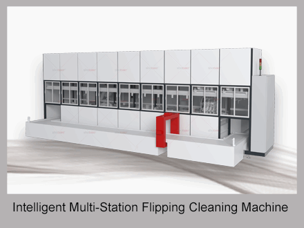 Intelligent Multi-Station Flipping Cleaning Machine