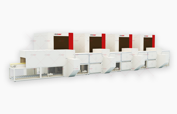 Single-Chamber Tumbling Washer Line