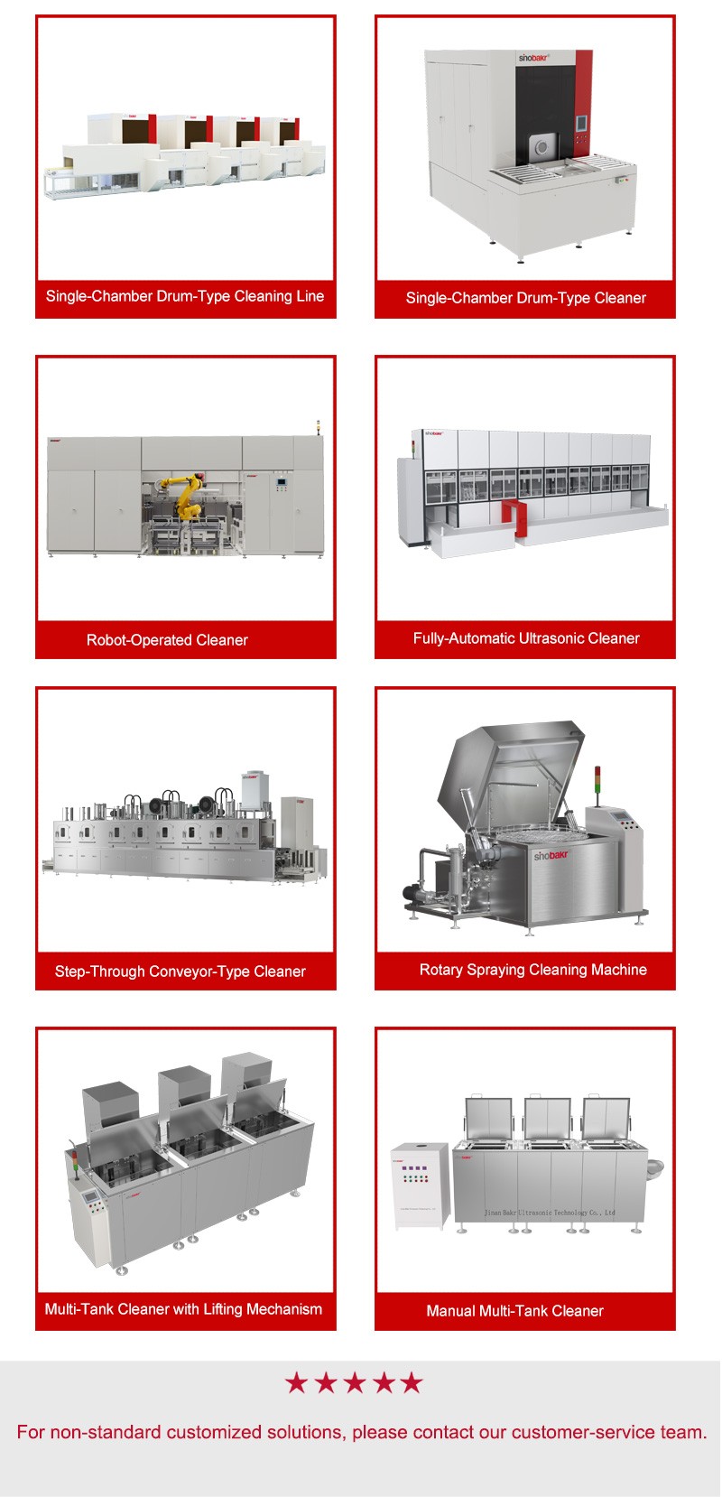 Four-Tank Hydrocarbon Washer