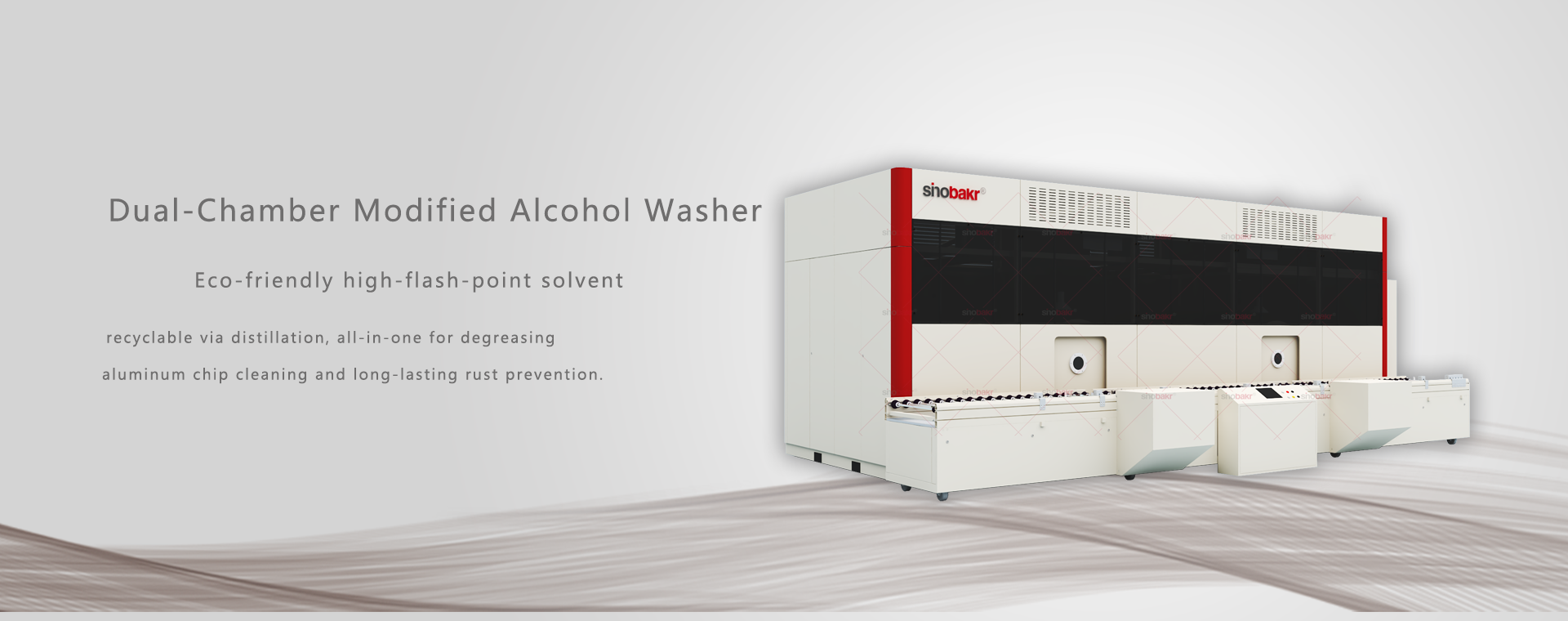 Dual-Chamber Modified Alcohol Washer
