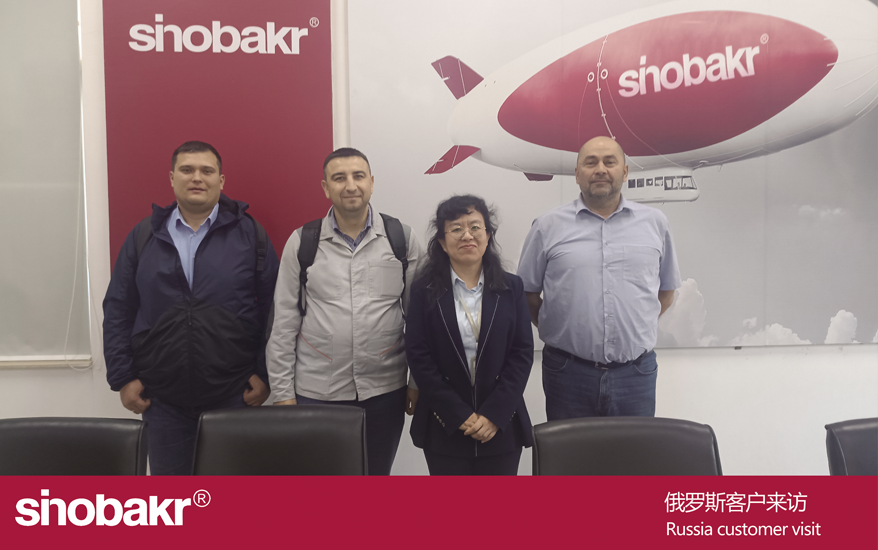 Russian clients came to our factory